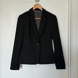 Express Notch Collar One Button Jacket Size 0